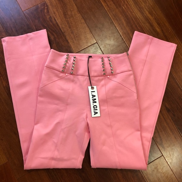 I Am Gia Carolina Pant Size Medium Pink 